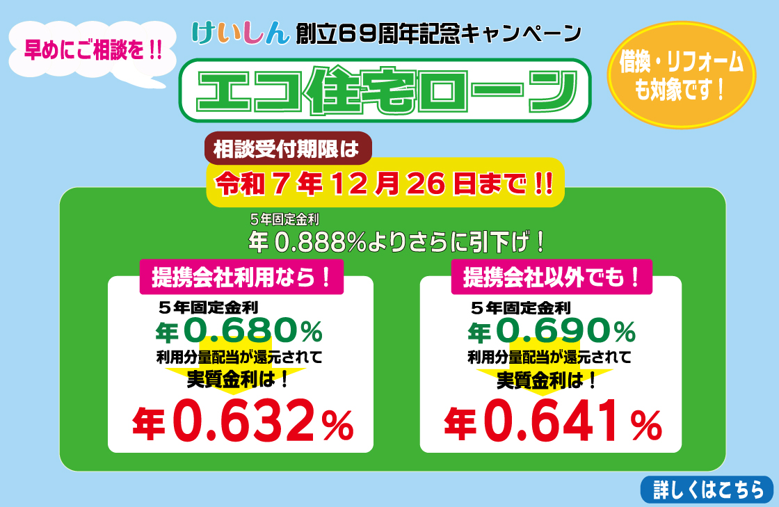 エコ住宅ローン